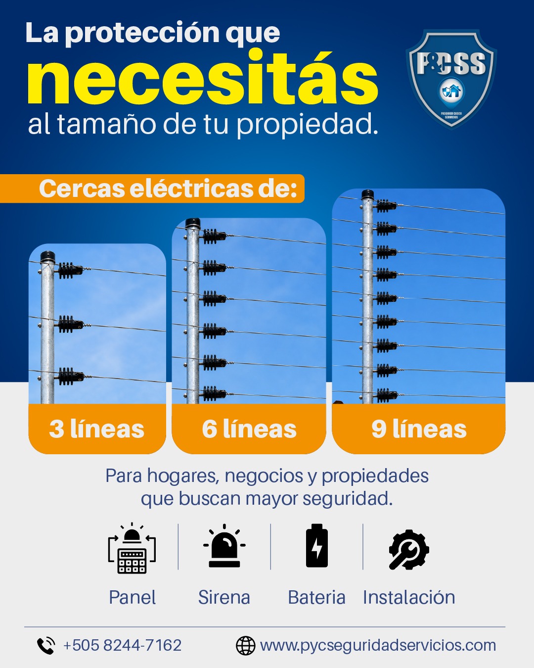 cerca electrica en managua