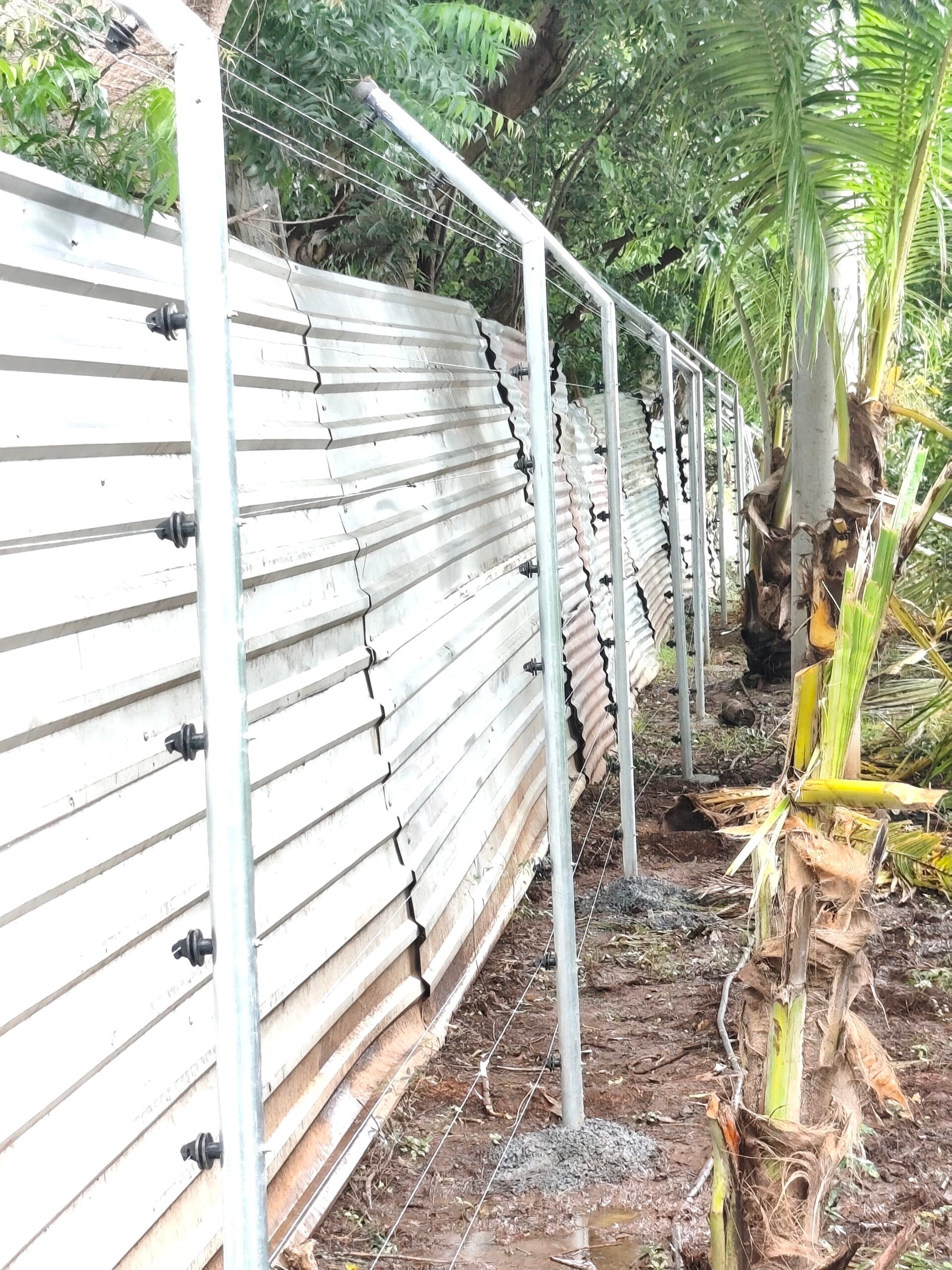 cercas electricas en Managua de 12 hilos - instalacion residencial